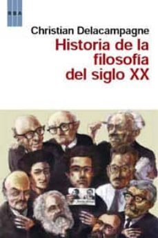 historia de la filosofia en el siglo xx-9788490060407