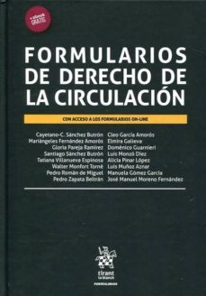 formularios de derecho de la circulacion-9788491199007
