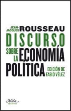 discurso sobre la economia politica-jean jacques rousseau-9788492724307