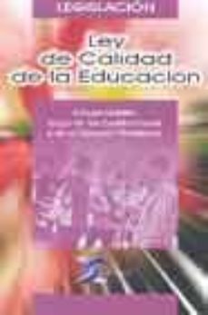 ley de calidad de la educacion-9788493333607