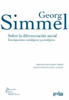 sobre la diferenciacion social: investigaciones sociologicas y psicologicas-9788497849807