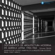 documentos de arquitectura moderna en america latina-9788498804607