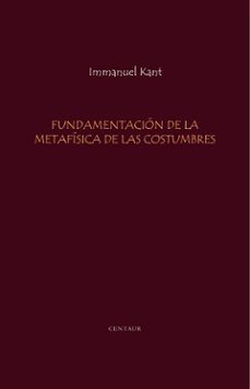 fundamentacion de la metafisica de las costumbres (ebook)-9788892504707