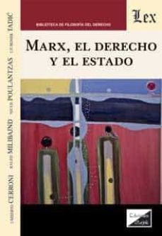 marx, el derecho y el estado-umberto cerroni-9789564070407