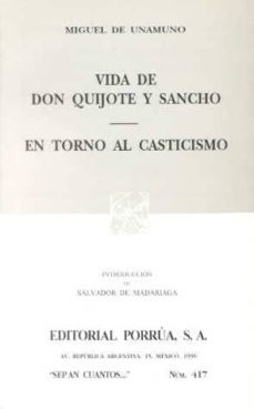 vida de don quijote y sancho-en torno al casticismo-9789684328907