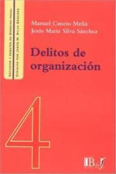 delitos de organizacion-manuel cancio melia-9789974676107