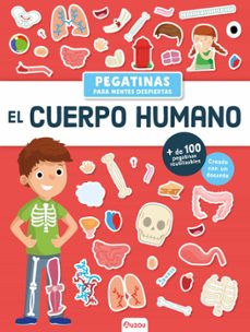 pegatinas para mentes despiertas. el cuerpo humano-julien milesi golinelli-9791039559607