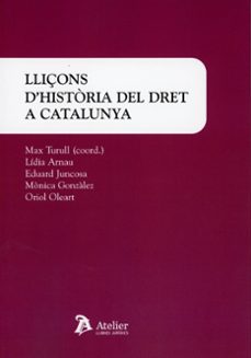 lliçons dhistoria del dret a catalunya-max turull rubinat-9791388096907