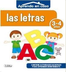 LIBRO ACTIVIDADES (3-4 AÑOS) APRENDO EN CASA, VV.AA.