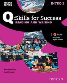 q skills for success intro level reading writing split student book b with iq online (paperback)-9780194818117