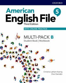 american english file: level 5: student book/workbook multi-pack b with online practice-9780194907217