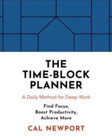 the time-block planner-cal newport-9780241474617
