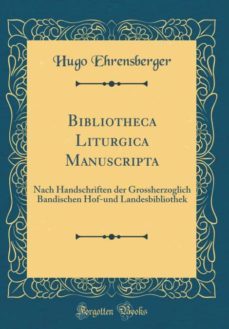 bibliotheca liturgica manuscripta-9780260712417