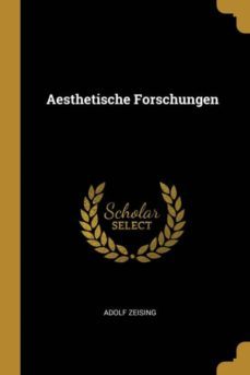 aesthetische forschungen-9780270435917