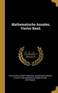 mathematische annalen vierter band-9780353819917