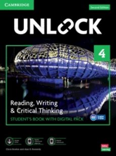 unlock level 4 reading, writing and critical thinking student s book with digital pack-9781009031417