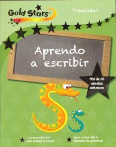 gold stars aprendo a escribir-9781445476117