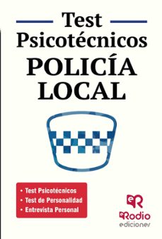 test psicotécnicos. policía local (ebook)-9781635039917