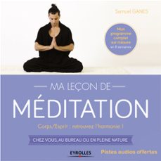 ma leçon de meditation (ebook)-samuel ganes-9782212259117