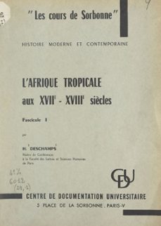 -hubert deschamps-9782307501817
