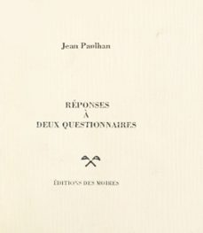 reponses a deux questionnaires (ebook)-9782307503217