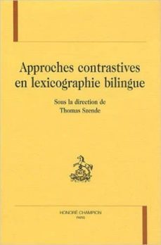 approches contrastives en lexicographie bilingue-9782745304117