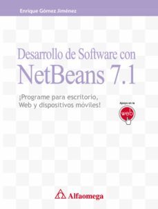 desarrollo de software con netbeans 7.1 (ebook)-enrique gomez jimennez-9786077077817