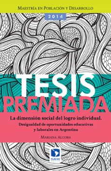 la dimensión social del logro individual (ebook)-mariana alcoba-9786079275617