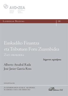 euskadiko finantza eta tributuen foru zuzenbidea-alberto atxabal rada-9788410705517