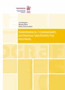 transparencia y comunidades autonomas-9788411132817