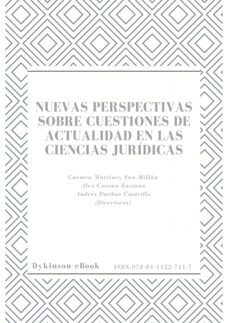 nuevas perspectivas sobre cuestiones de actualidad en las ciencias juridicas. (ebook)-9788411227117
