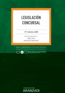 legislacion concursal (papel + e-book)-angel rojo-9788413089317