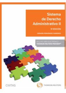 civitas: sistema de derecho administrativo ii (5ª ed.)-9788413460017