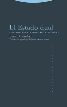 el estado dual-ernst fraenkel-9788413640617