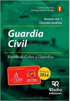 guardia civil. escala de cabos y guardias. temario volumen 1.-avelino cordero pajares-9788416232017