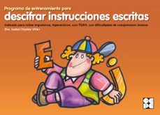 programa de entrenamiento para descifrar instrucciones escritas-9788418044717