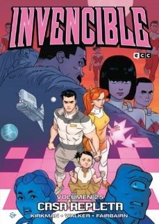 invencible vol. 25 casa repleta-robert kirkman-cory walker-9788418475917