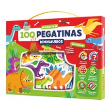maletin 100 pegatinas - dinosaurios-9788418861017