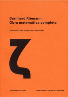 bernhard riemann. obra matematica completa-9788419155917