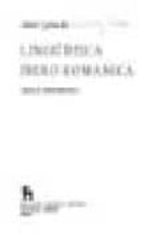 linguistica ibero-romanica. critica retrospectiva i-9788424912017
