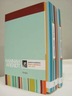 diario filosofico 1950-1973 (2 tomos)-hannah arendt-9788425429217