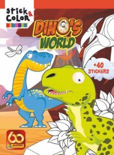 stick & color. dino s world-9788427872417