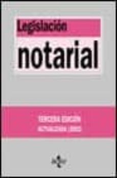 legislacion notarial (3ª ed.)-9788430938117