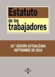estatuto de los trabajadores (24ª ed.)-9788430951017