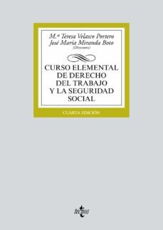 curso elemental de derecho del trabajo y la seguridad social (4ª ed.)-9788430974917