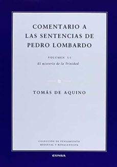comentario a las sentencias de pedro lombardo-santo tomas de aquino-9788431320317