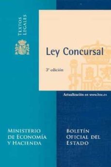 ley concursal (3ª ed.) (coleccion textos legales, 104)-9788434019317