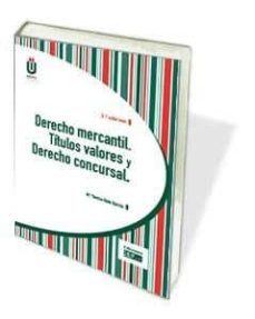 derecho mercantil. titulos valores y derecho concursal 2018-9788445435717