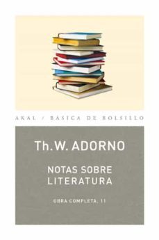 notas sobre literatura (obra completa, 11)-theodor w. adorno-9788446016717