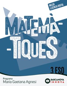 maria gaetana agnesi 3º eso matematiques innova 2-9788448962517